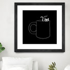 I Need Coffee by Tobias Fonseca on GIANT ART - black digital drawing