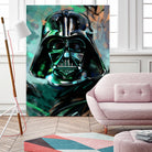 Darth Vader by Dmitry Belov on GIANT ART - blue digital painting