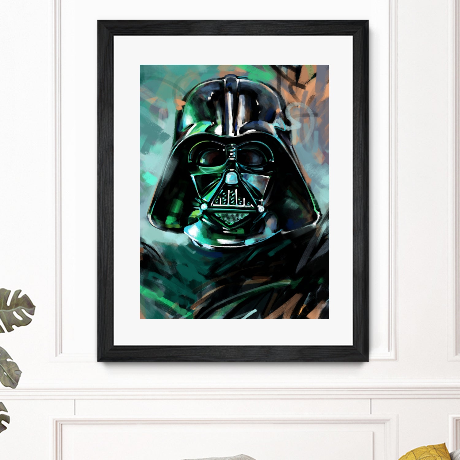 Darth Vader by Dmitry Belov on GIANT ART - blue digital painting