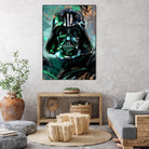 Darth Vader by Dmitry Belov on GIANT ART - blue digital painting