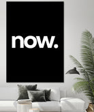 now by Action Zebra on GIANT ART - black typography