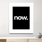 now by Action Zebra on GIANT ART - black typography