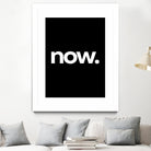 now by Action Zebra on GIANT ART - black typography