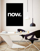 now by Action Zebra on GIANT ART - black typography