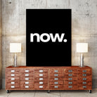 now by Action Zebra on GIANT ART - black typography