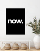 now by Action Zebra on GIANT ART - black typography