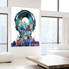 new york  city sound colorful by Bekim Mehovic on GIANT ART - white digital painting