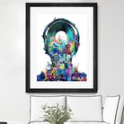 new york  city sound colorful by Bekim Mehovic on GIANT ART - white digital painting