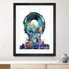 new york  city sound colorful by Bekim Mehovic on GIANT ART - white digital painting