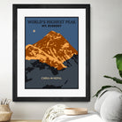 Everest by Sean Womack on GIANT ART - blue digital drawing