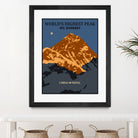 Everest by Sean Womack on GIANT ART - blue digital drawing