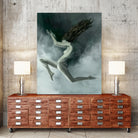 Aquarius by Jacek Rudowski on GIANT ART - green digital painting