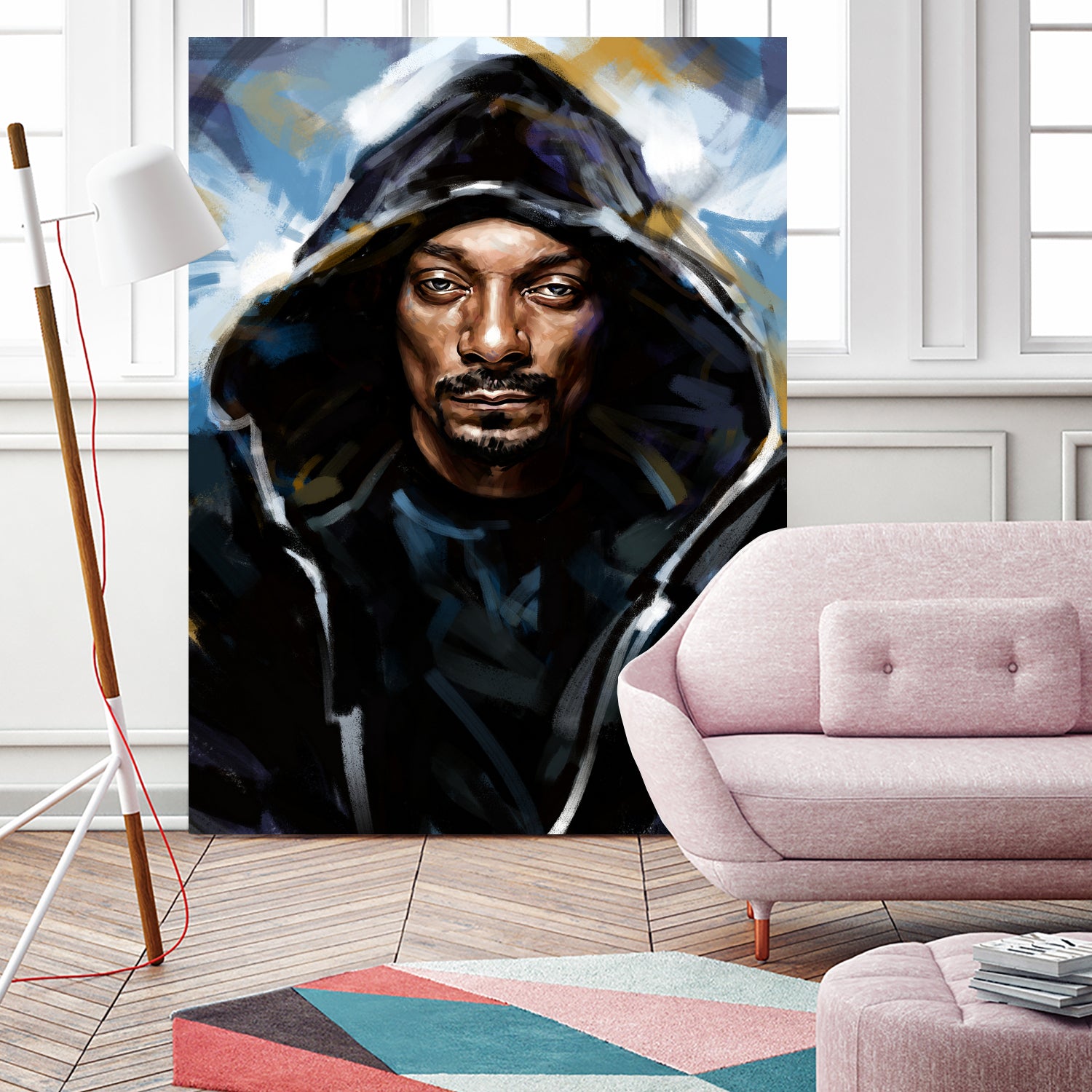 Snoop Dogg by Dmitry Belov on GIANT ART - black digital painting