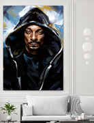 Snoop Dogg by Dmitry Belov on GIANT ART - black digital painting