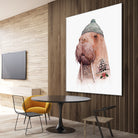 Tattooed Walrus by Tim McConnachie on GIANT ART - gray mixed media