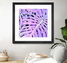 Lilac Monstera by Nina May on GIANT ART - fuchsia digital painting