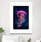 Pink JellyFish World by David Loblaw on GIANT ART - pink photo illustration