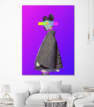 Diffusion by Dorian Legret on GIANT ART - fuchsia photo manipulation