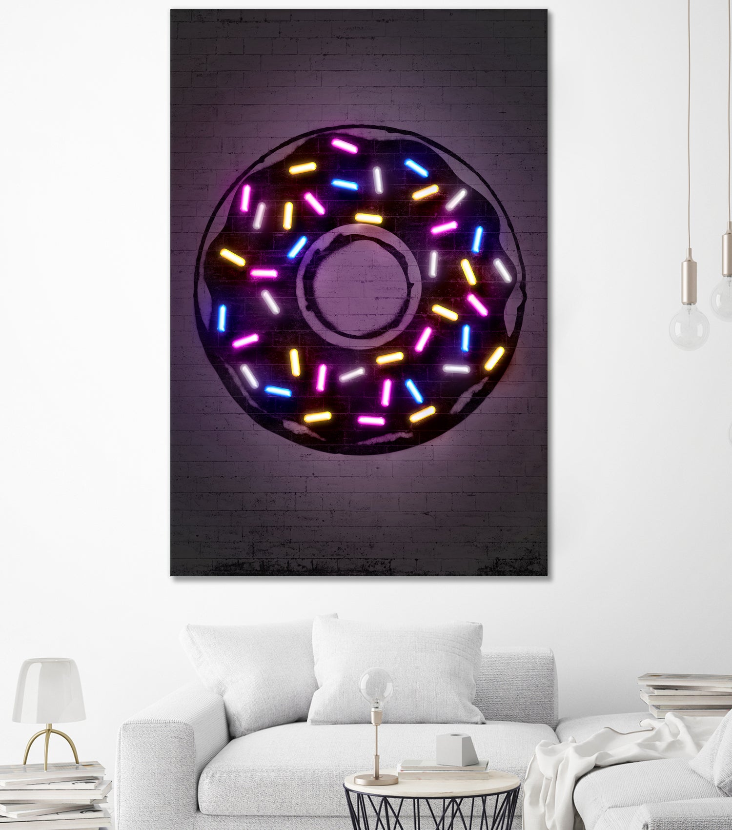 Donut by Octavian Mihai Mielu on GIANT ART - fuchsia digital drawing