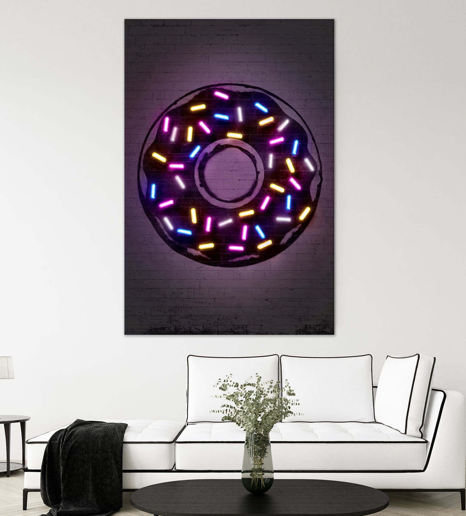 Donut by Octavian Mihai Mielu on GIANT ART - fuchsia digital drawing