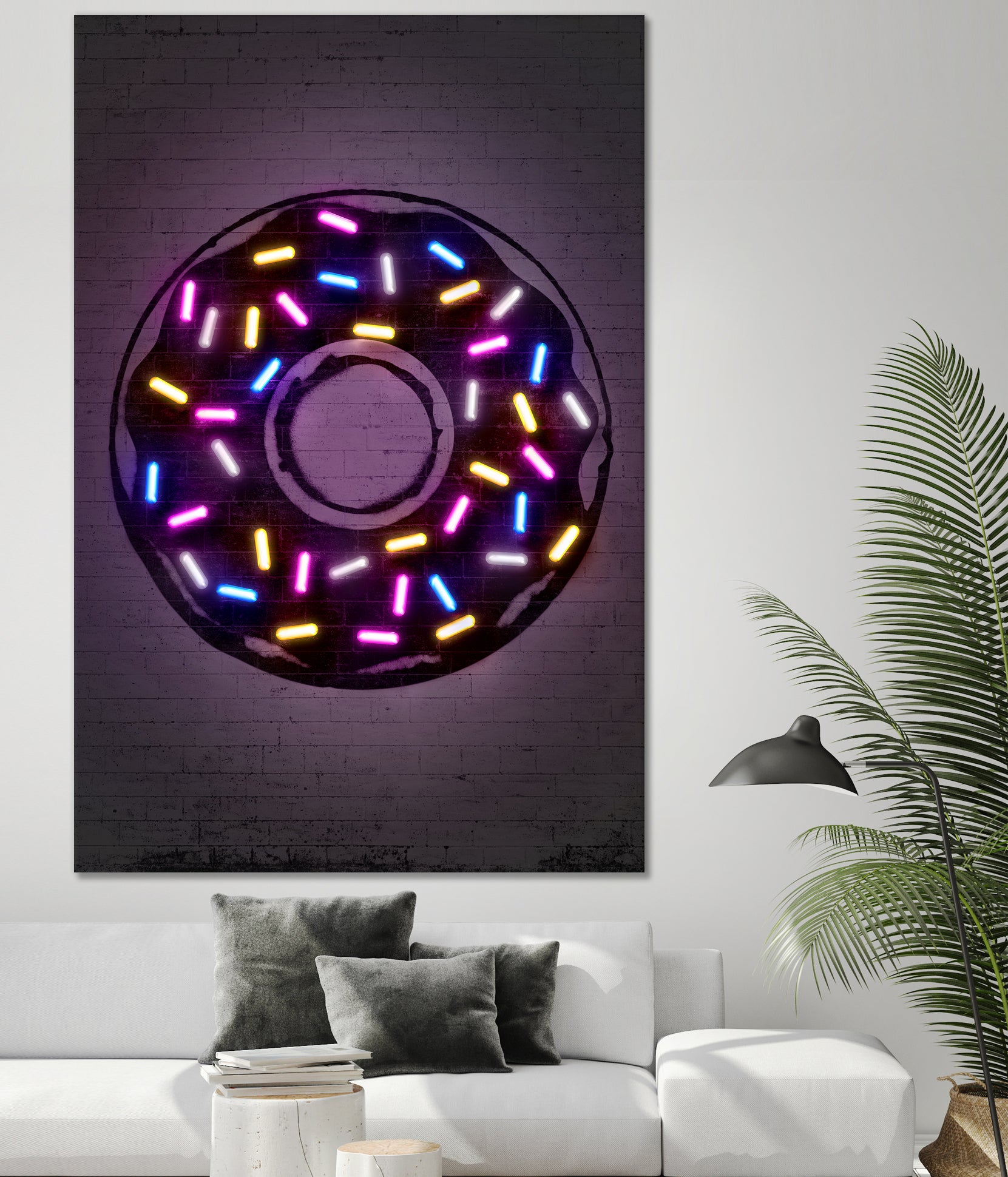 Donut by Octavian Mihai Mielu on GIANT ART - fuchsia digital drawing