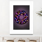 Donut by Octavian Mihai Mielu on GIANT ART - fuchsia digital drawing