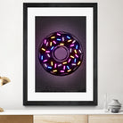 Donut by Octavian Mihai Mielu on GIANT ART - fuchsia digital drawing