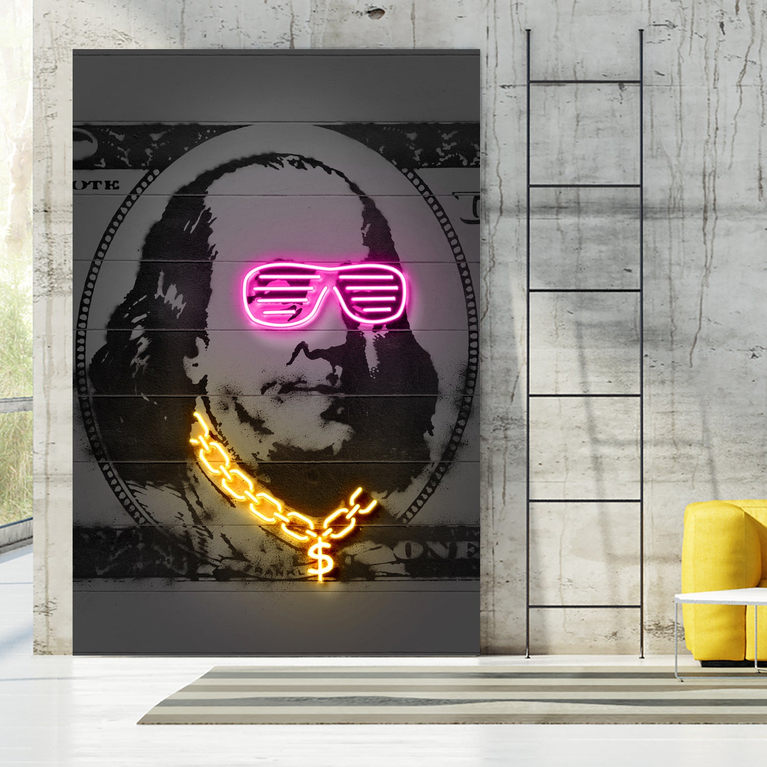 Franklin by Octavian Mihai Mielu on GIANT ART - pink digital drawing