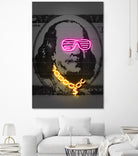 Franklin by Octavian Mihai Mielu on GIANT ART - pink digital drawing