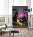 Franklin by Octavian Mihai Mielu on GIANT ART - pink digital drawing