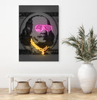 Franklin by Octavian Mihai Mielu on GIANT ART - pink digital drawing