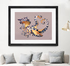 Octopus Dragon by Saki Yamamura on GIANT ART - blue digital painting