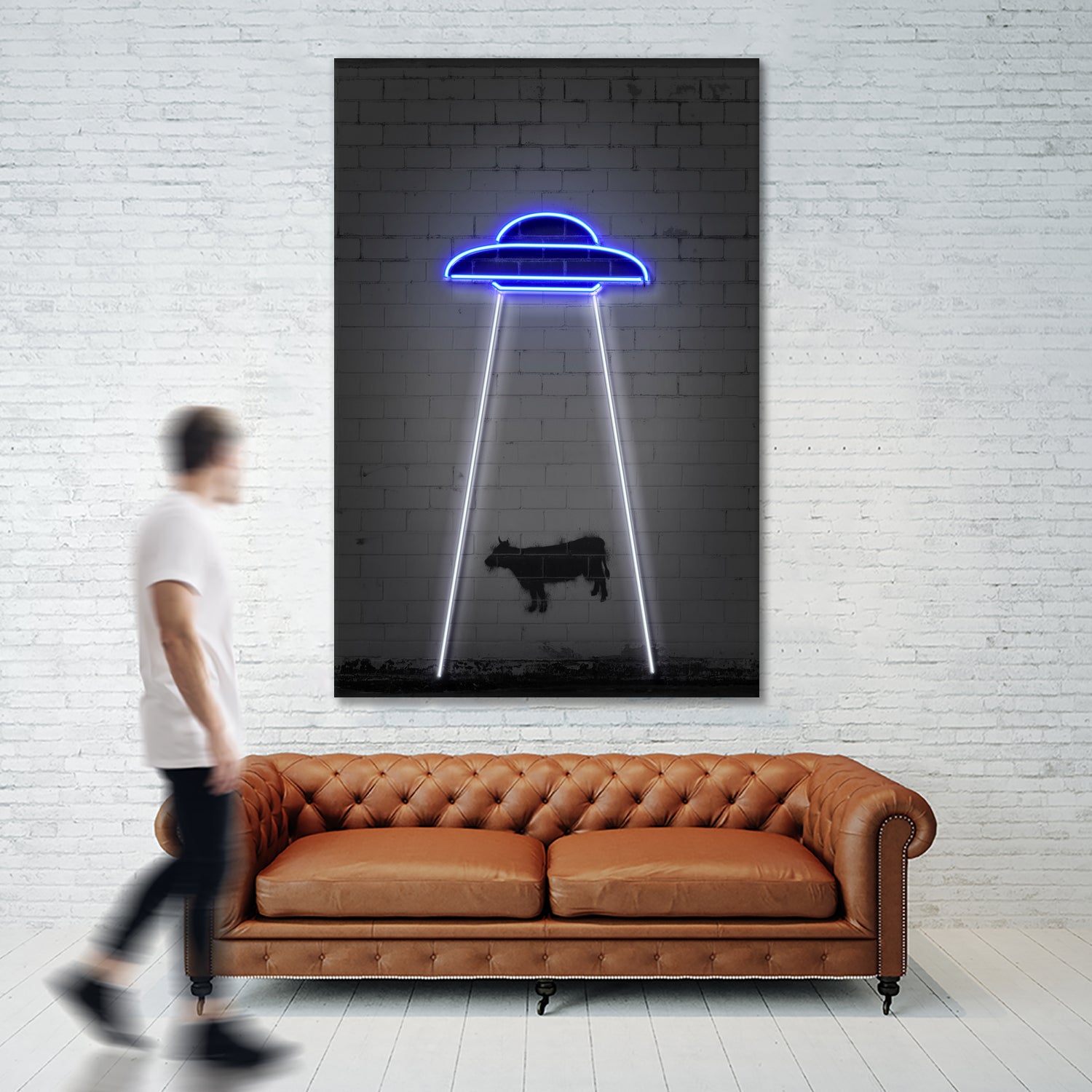 UFO by Octavian Mihai Mielu on GIANT ART - blue digital drawing