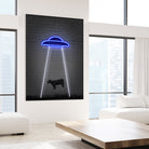 UFO by Octavian Mihai Mielu on GIANT ART - blue digital drawing