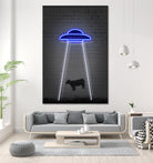 UFO by Octavian Mihai Mielu on GIANT ART - blue digital drawing