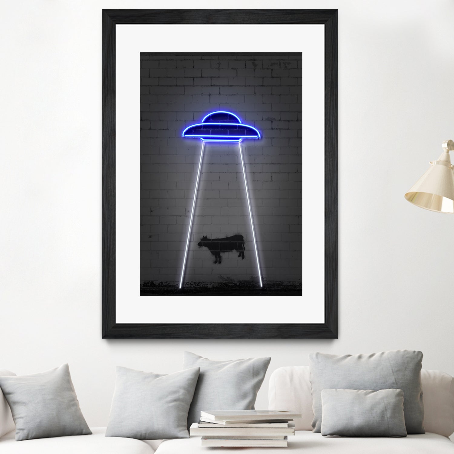 UFO by Octavian Mihai Mielu on GIANT ART - blue digital drawing