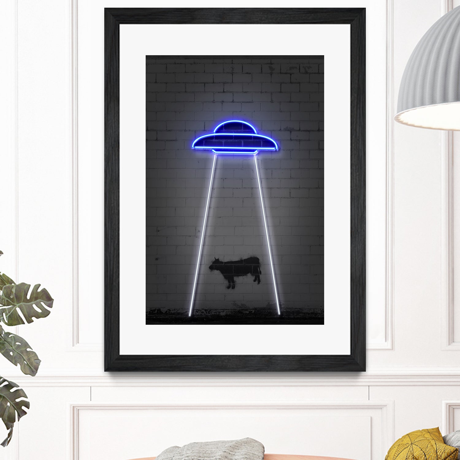 UFO by Octavian Mihai Mielu on GIANT ART - blue digital drawing