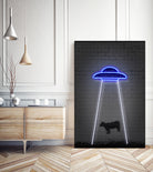 UFO by Octavian Mihai Mielu on GIANT ART - blue digital drawing