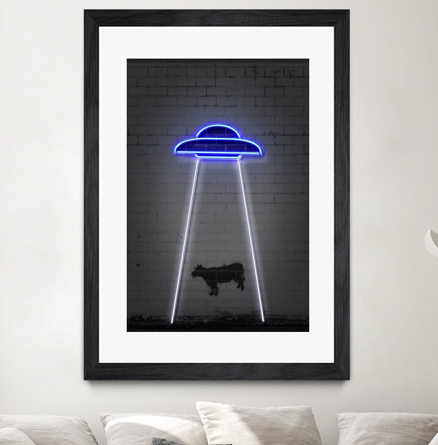 UFO by Octavian Mihai Mielu on GIANT ART - blue digital drawing