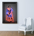 David by Octavian Mihai Mielu on GIANT ART - blue digital drawing