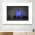 New York by Octavian Mihai Mielu on GIANT ART - blue digital drawing