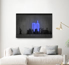 New York by Octavian Mihai Mielu on GIANT ART - blue digital drawing