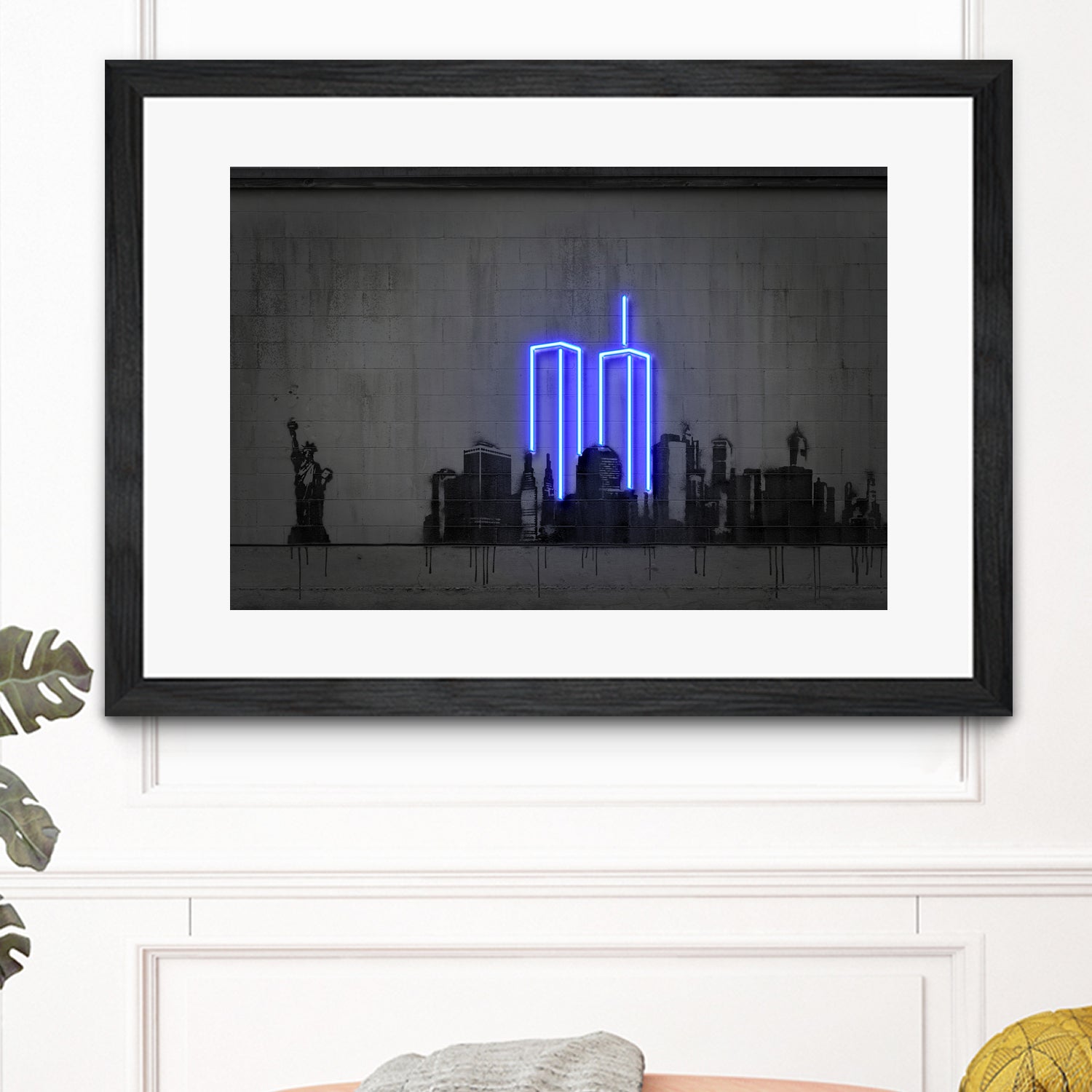 New York by Octavian Mihai Mielu on GIANT ART - blue digital drawing