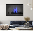 New York by Octavian Mihai Mielu on GIANT ART - blue digital drawing