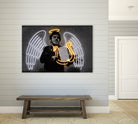 Fallen Angel by Octavian Mihai Mielu on GIANT ART - yellow digital drawing