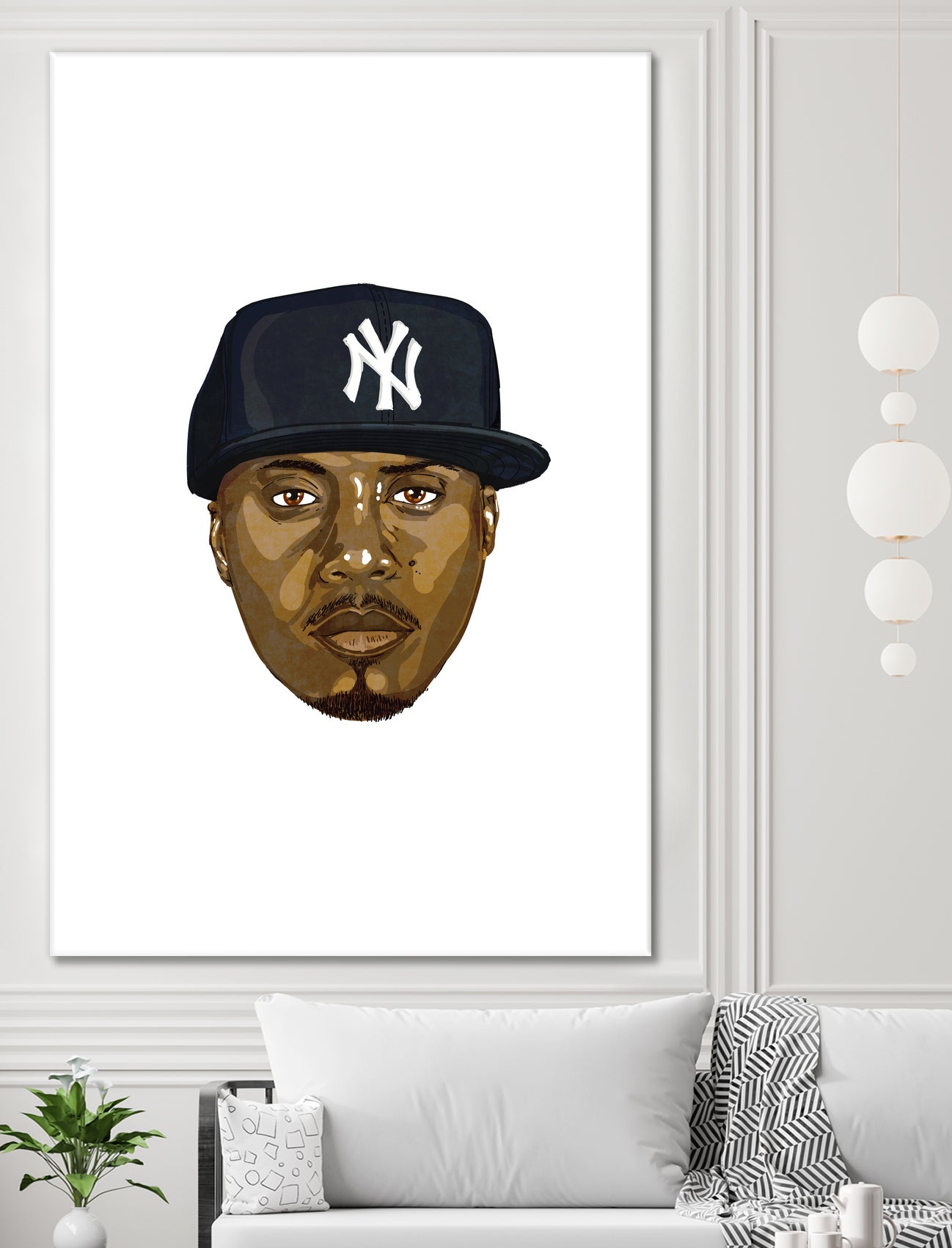 Nas by Delano Limoen on GIANT ART - brown vector illustration