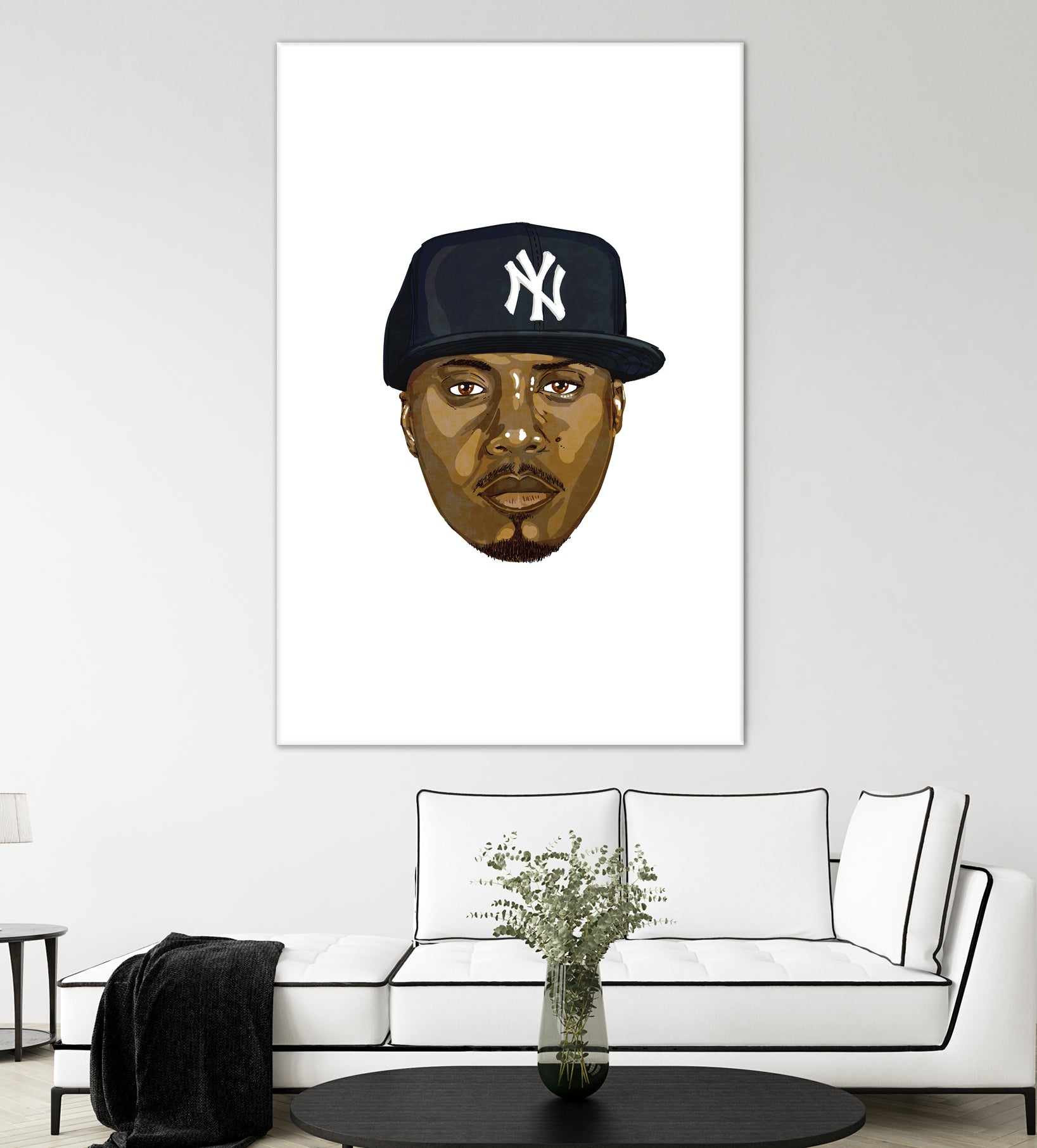 Nas by Delano Limoen on GIANT ART - brown vector illustration