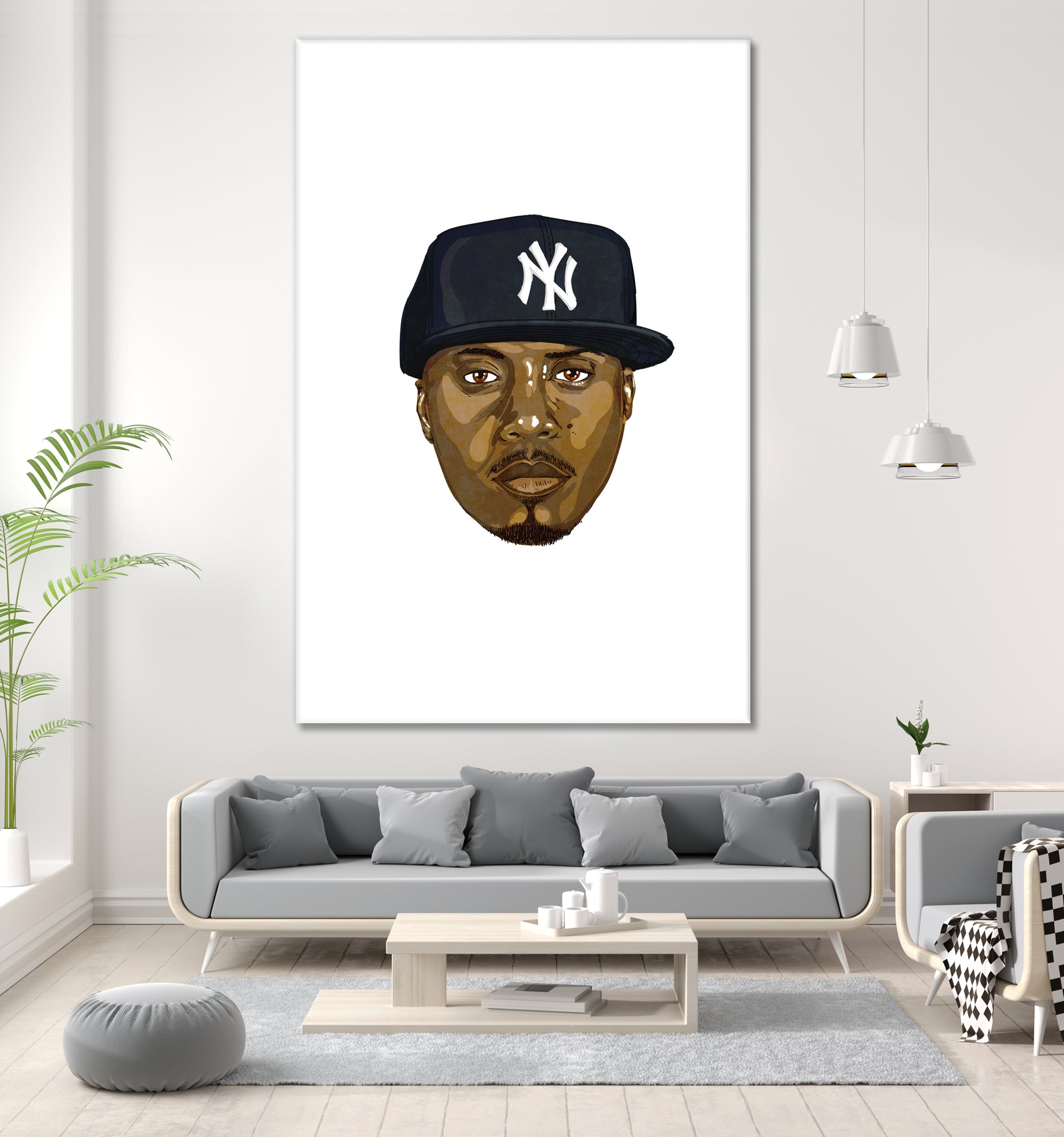 Nas by Delano Limoen on GIANT ART - brown vector illustration