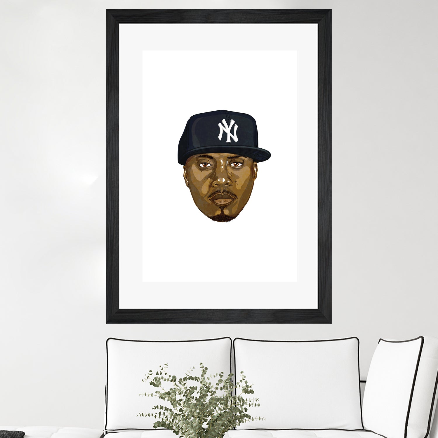 Nas by Delano Limoen on GIANT ART - brown vector illustration