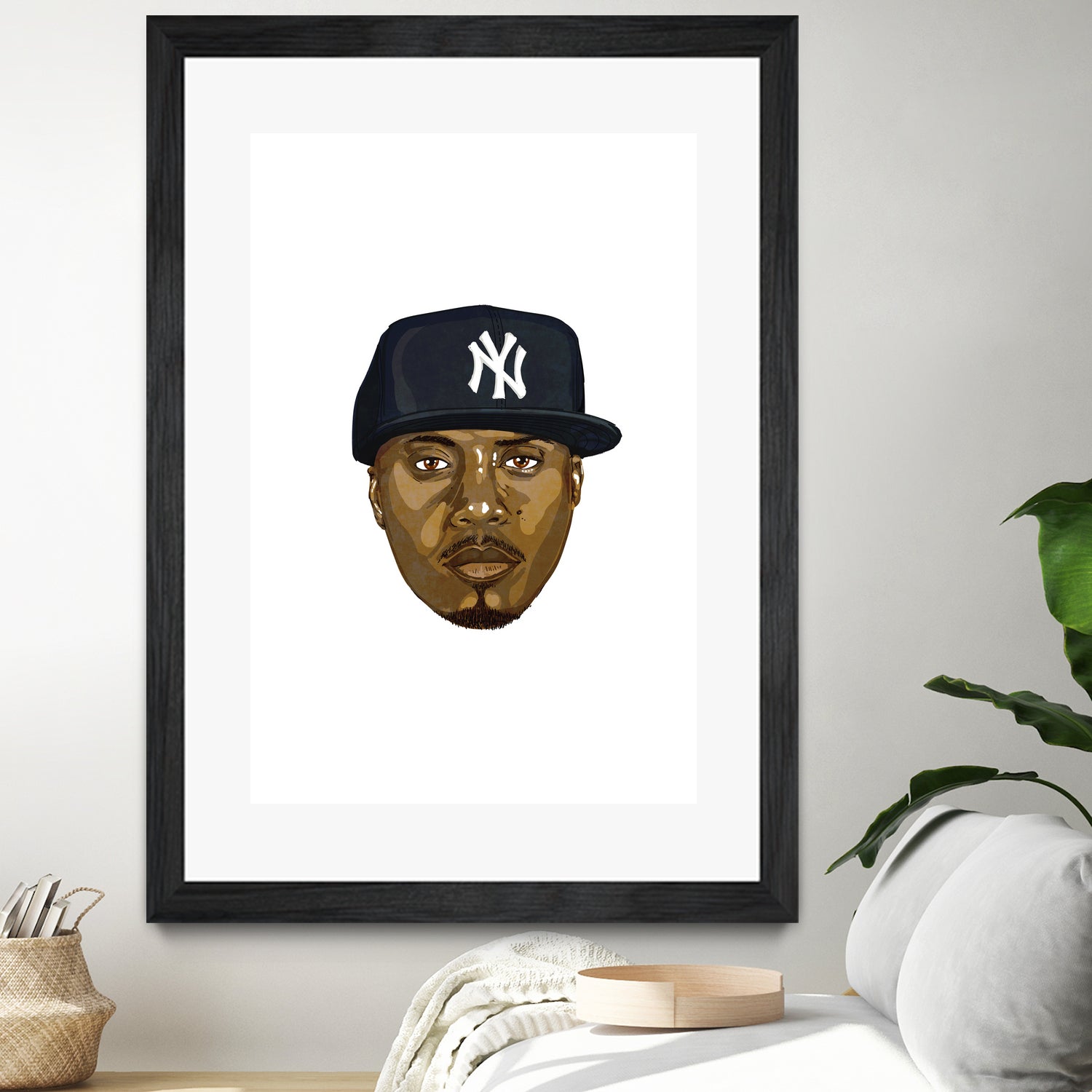 Nas by Delano Limoen on GIANT ART - brown vector illustration